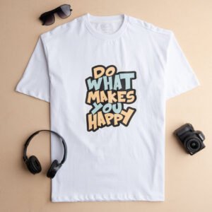 تيشيرت بوليفار أوفرسايز قطن أبيض