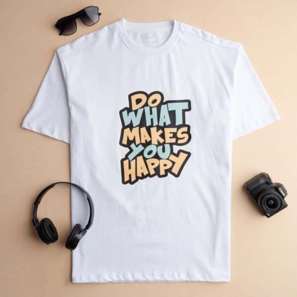 تيشيرت بوليفار أوفرسايز قطن أبيض