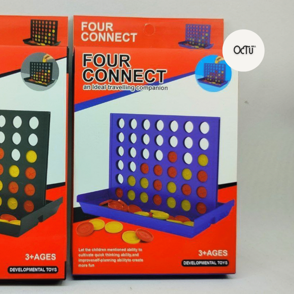 لعبة كونكت 4 (Connect Four) الشهيرة لزيادة التركيز وتنمية الذكاء