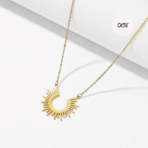 Sun Stainless Steel Necklace