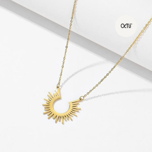 Sun Stainless Steel Necklace