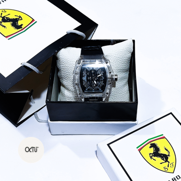 ساعة لون إسود ريتشارد ميل ساعة لون إسود ريتشارد ميل