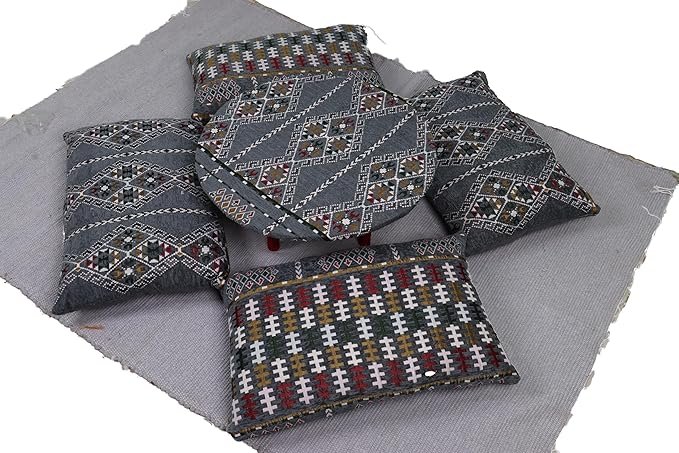 قعدة عربي رمادي خيامية بلا ضهر