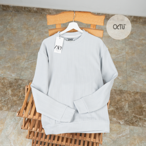 سويتشيرت زارا رمادي