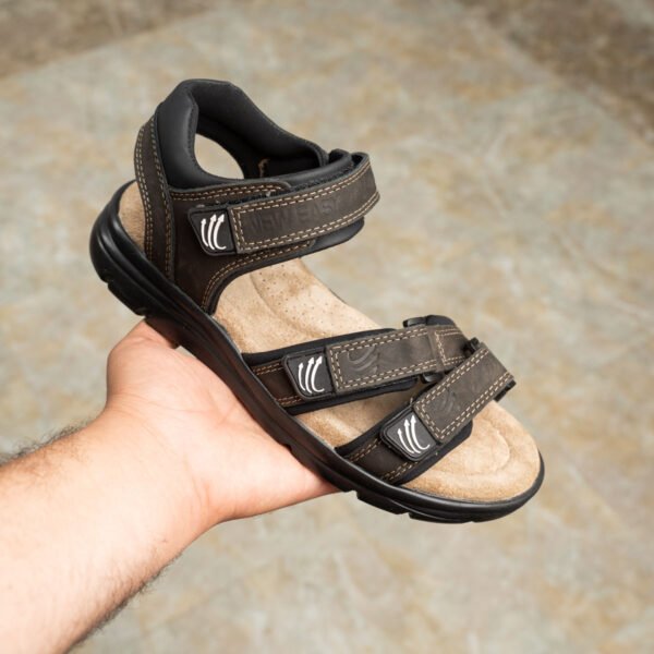 صندل رجالي جلد طبيعي بني صندل رجالي جلد طبيعي بني