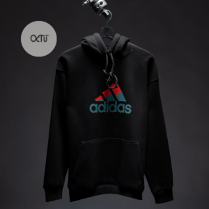 هودي قطن أديداس إسود