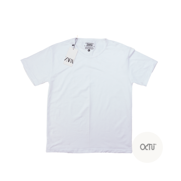 تيشيرت زارا أبيض