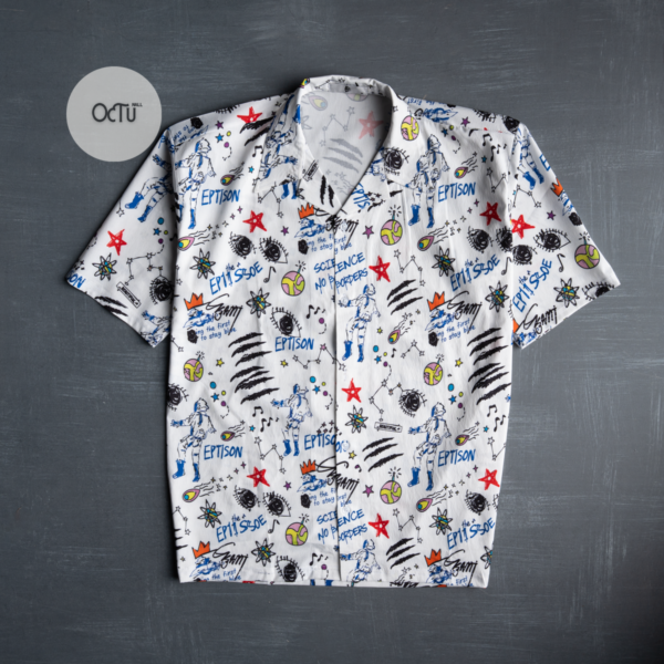 Mens Summer Half Sleeve Printed Shirt