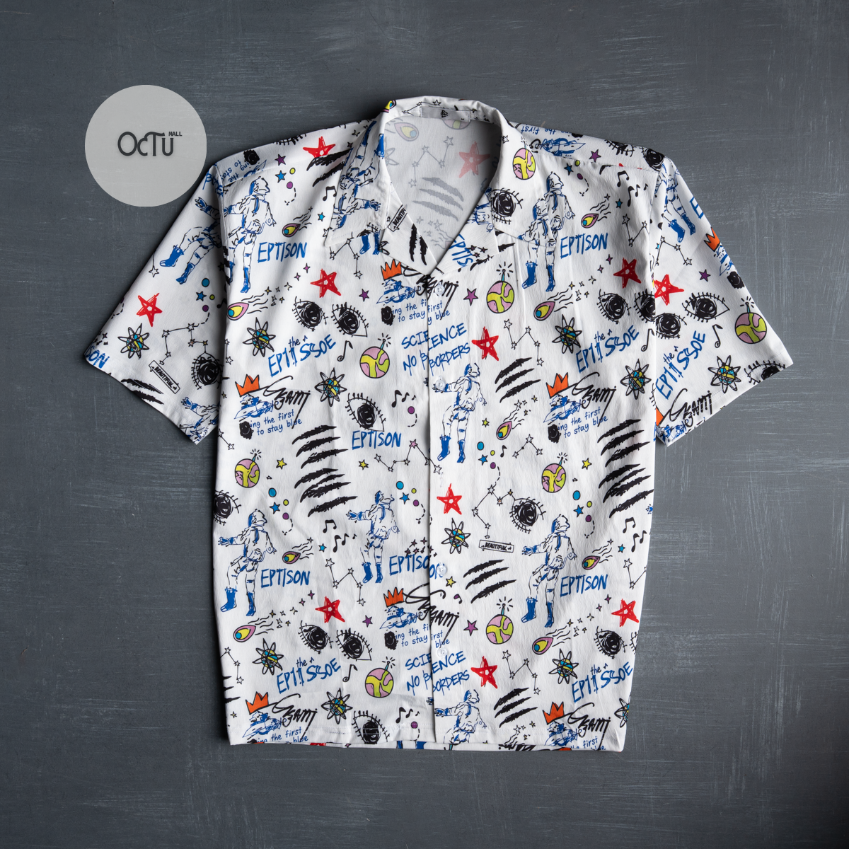 Mens Summer Half Sleeve Printed Shirt