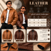 Luxe Leather Bomber Jacket Luxe Leather Bomber Jacket