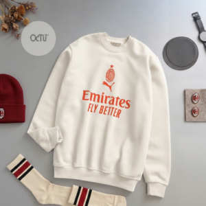سويت شيرت AC Milan أبيض