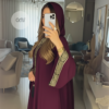 عباية الملكة برجندي عباية الملكة برجندي